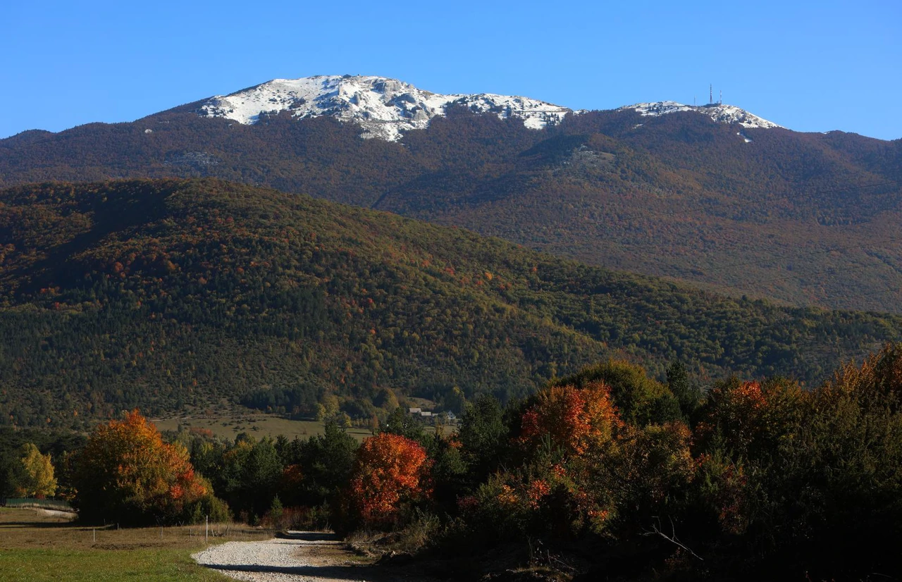 Vrh planine Liška Plješivica kod Korenice (2021.)