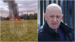 Mjesto pada privatnog putničkog zrakoplova u kojem se nalazio Jevgenij Prigožin