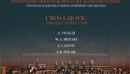 Naslovnica albuma "Uroš Lajovic i Simfonijski orkestar HRT-a"