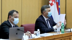 Ministar Vili Beroš i premijer Andrej Plenković