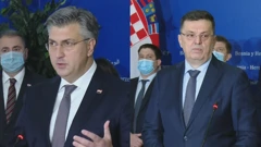 Andrej Plenković i Zoran Tegeltija