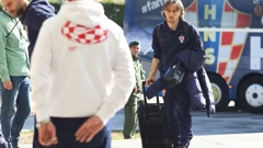 Luka Modrić na odlasku iz Splita