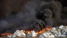 Požar u Osijeku u pogonu tvrtke Drava International 