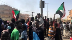 Državni udar u Sudanu, prosvjedi