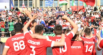 Hrvatska - Gruzija. Socca svjetsko prvenstvo u malom nogometu