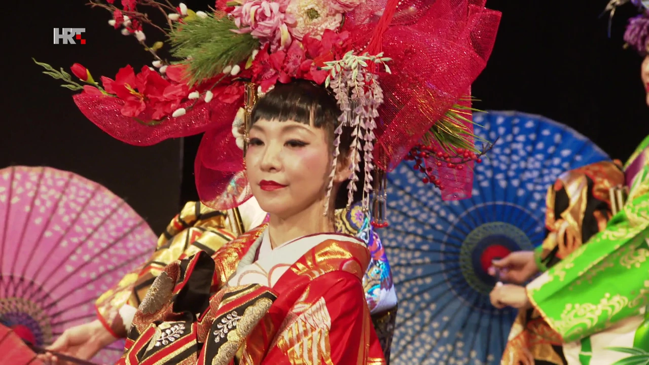 Prezentacija japanskih kimona, Foto: HTV/HRT