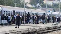 Navijači Hajduka vlakom krenuli u Rijeku