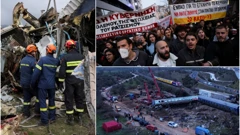 Teška željeznička nesreća u Grčkoj