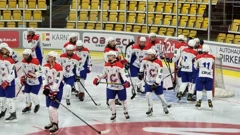 Mladi hrvatski hokejaši