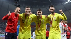 Hrvatski vratari i trener Marijan Mrmić na SP-u u Kataru