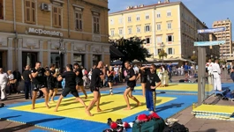 Hrvatski olimpijski dan na riječkom Korzu, jedno od ranijih izdanja