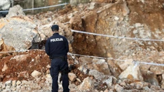 Ilustracija, policija osigurava mjesto pronalaska bombe