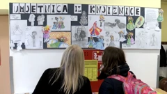 Učenici škole u Rakovici, mali, vrijedni i sretni  