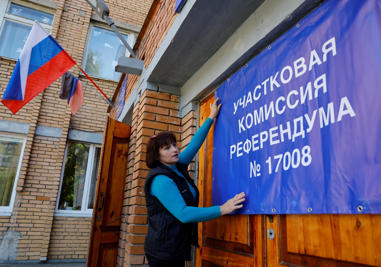 Počeli referendumi o pridruženju Rusiji, Foto: Alexander Ermochenko/Reuters