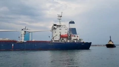 Brod s ukrajinskim žitaricama