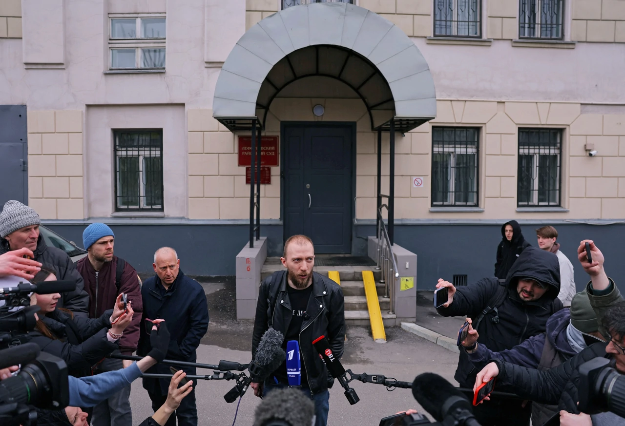 Daniil Berman, branitelj novinara, Foto: Evgenia Novozhenina/REUTERS