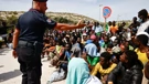 Migranti na Lampedusi