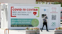  Zagreb: Zatvoreni centar za brzo testiranje na COVID-19  