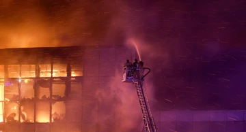 Vatrogasci gase požar u dvorani Crocus City Hall