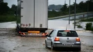 Inundación en Požega