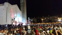Dodjela priznanja pred tisućama gledatelja ispred crkve Kraljice neba i zemlje u Pločama. , Foto: -/-