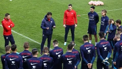 Trening hrvatske nogometne reprezentacije
