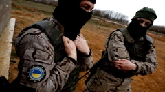 Ukrajinski vojnici na obuci