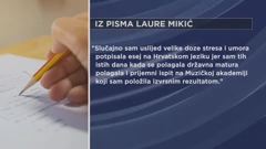 Maturantica Laura Mikić pogriješila je na eseju iz hrvatskog jezika