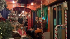 Božićni koncert u tramvaju, Foto: Radio Osijek/Radio Osijek