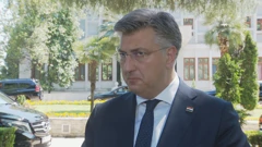 Premijer Andrej Plenković u Podgorici
