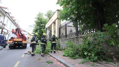 Vatrogasci uklanjaju posljedice nevremena u Zagrebu
