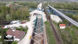 Kamera HRT-a na rekonstrukciji pruge Križevci-Koprivnica-Mađarska