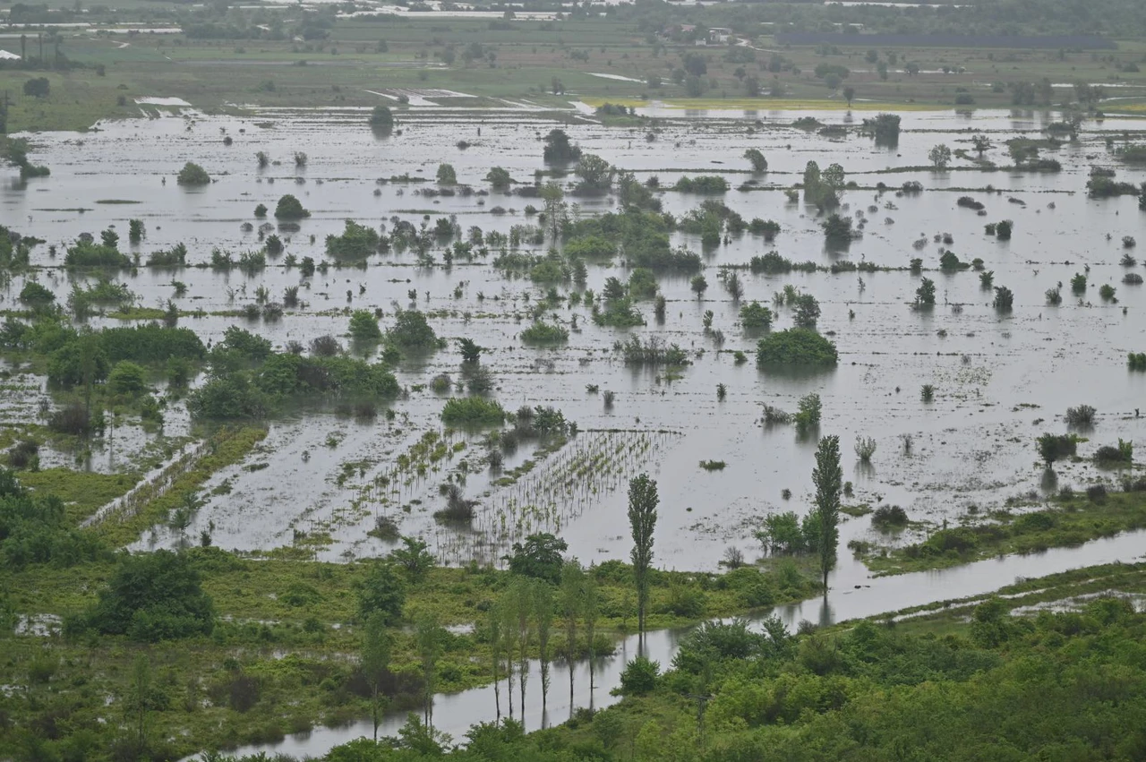  Poplavljeni nasadi u vrgoračkom kraju , Foto: Matko Begovic /PIXSELL