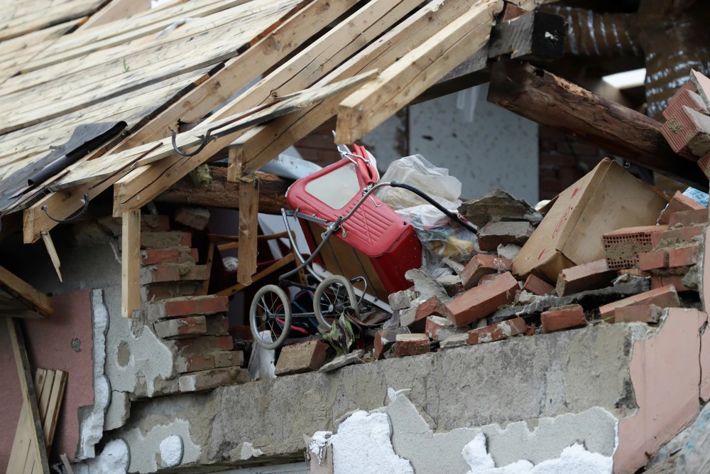 Posljedice razornog tornada u Češkoj , Foto: David W Cerny/Reuters