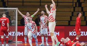 Slavlje hrvatske futsal reprezentacije