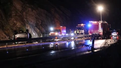 Sudar dva vozila na autocesti A1 kod izlaza Ravča u smjeru Dubrovnika