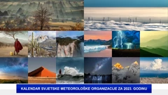 fotografije u kalendaru Svjetske meteorološke organizacije za 2023. godinu