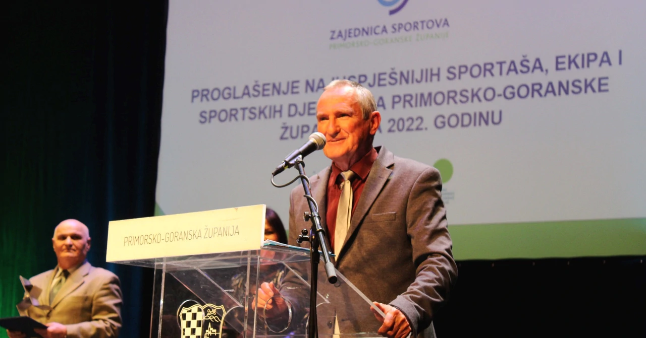 Dobitnik nagrade za životno djelo Zajednice sportova PGŽ Darko Štimac