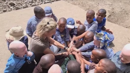 Martina volontira u Africi