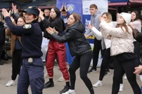  Globalna plesna kampanja 'Milijarda ustaje' i ove godine održana u Osijeku , Foto: Dubravka Petric/PIXSELL
