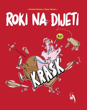 Naslovnica stripa Roki na dijeti autora Branke Primorac i Davora Schunka