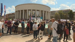 Prosvjed ispred središnjice HDZ-a