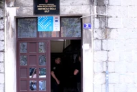  Split: Policija ispred Obrtničke škole , Foto: Ivo Cagalj/PIXSELL