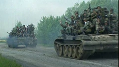 A scene from Operation Flash in 1995 