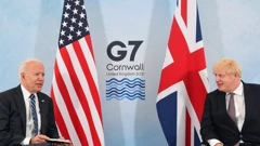 Joe Biden i Boris Johnson na summitu G7