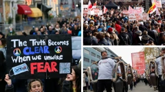Prosvjedi diljem Europe