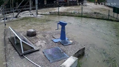 Poplavljeno vodocrpilište, Foto: Vodovod Zadar/-