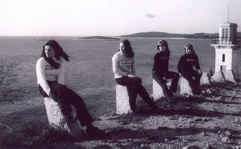 BUBE, prvi ženski bend na našim prostorima; Ondina, Marija, Anđela i Mariza (foto: O.B./T.K./Razvojni kod), Foto: -/-