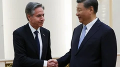 Antony Blinken i Xi Jinping 