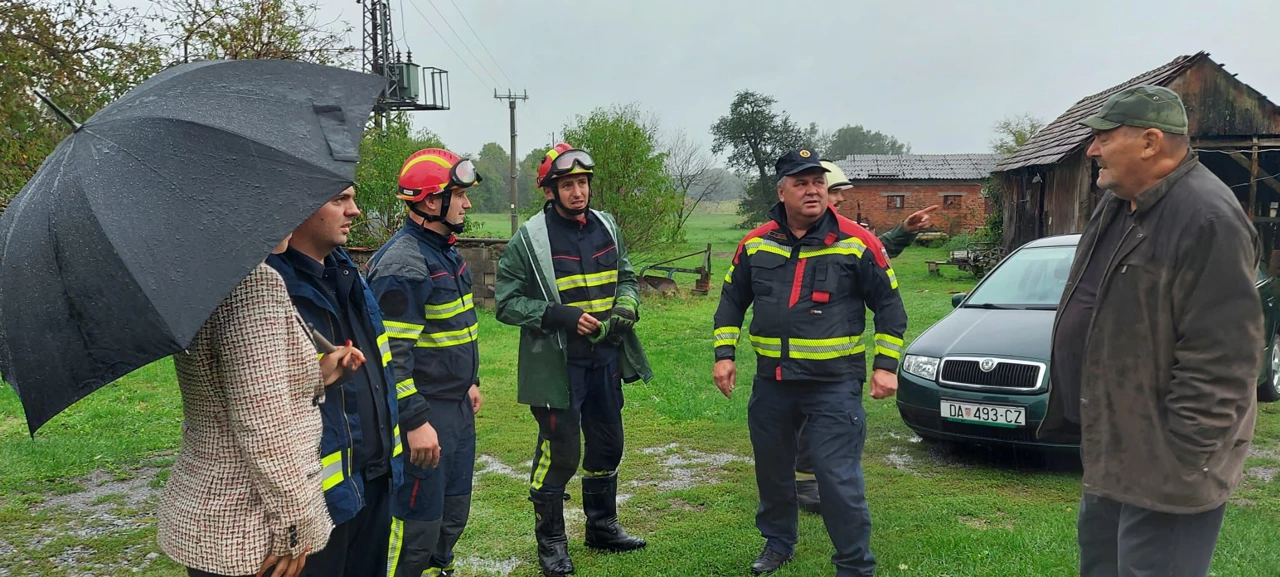 Borba s poplavama, Foto: Hrvatska vatrogasna zajednica/HRT